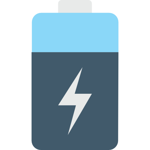 Battery Flat Color Flat icon
