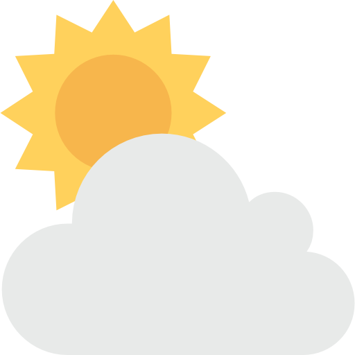 nuvoloso Flat Color Flat icona