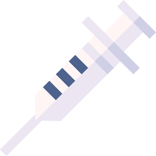 Syringe Basic Straight Flat icon