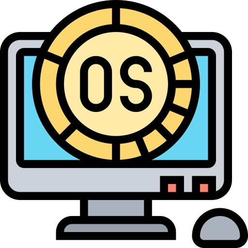sistema operativo Meticulous Lineal Color icono