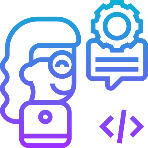 programmeren cursus Meticulous Gradient icoon