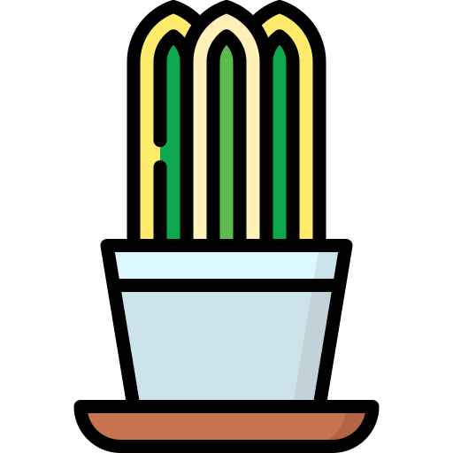 maceta Special Lineal color icono