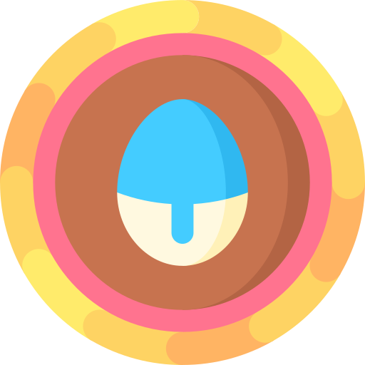 el huevo de pascua Special Flat icono