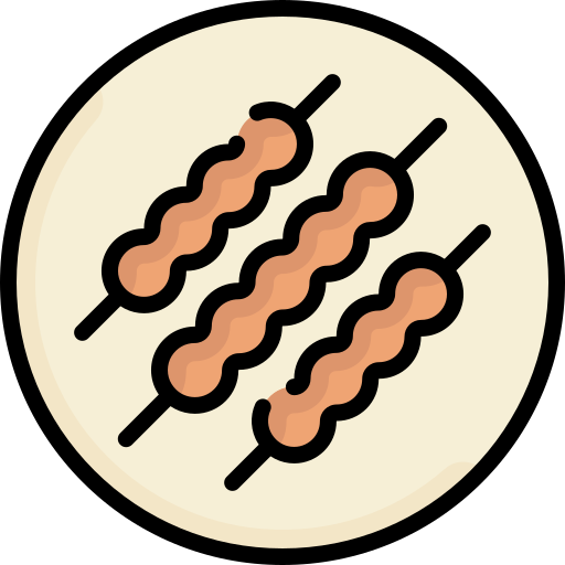 kebab Special Lineal color icon