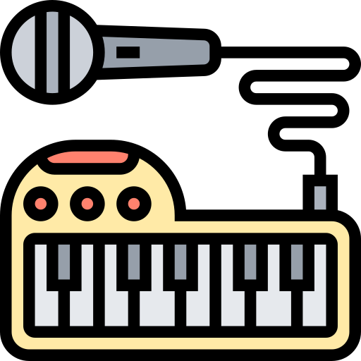 synthesizer Meticulous Lineal Color icon
