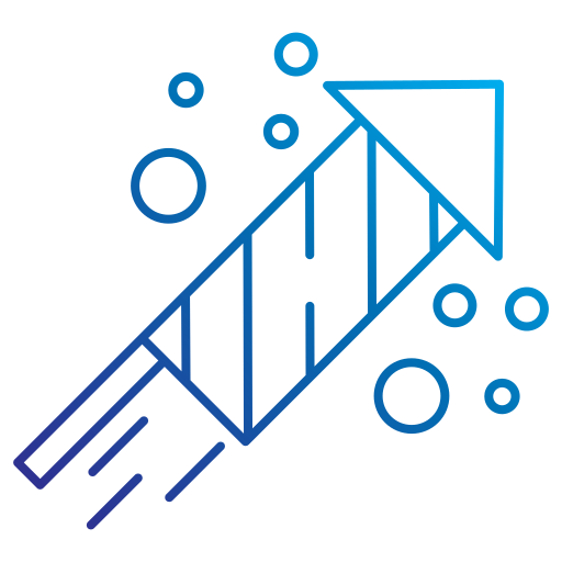 Фейерверк Generic Gradient иконка