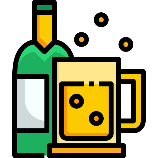 Beer Justicon Lineal Color icon