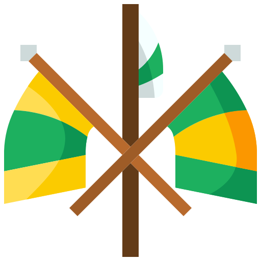 bandiera Justicon Flat icona