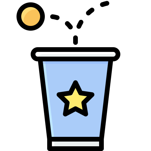 bière-pong Generic Outline Color Icône