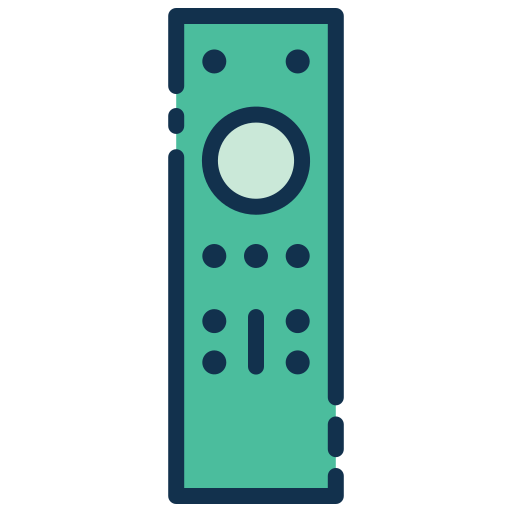 Remote Generic Outline Color icon