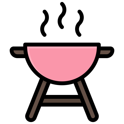 barbecue Generic Outline Color Icône