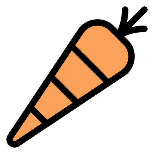 Морковь Generic Outline Color иконка
