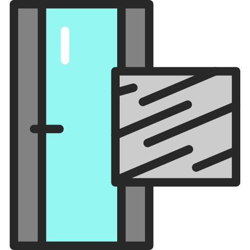 Door Generic Outline Color icon