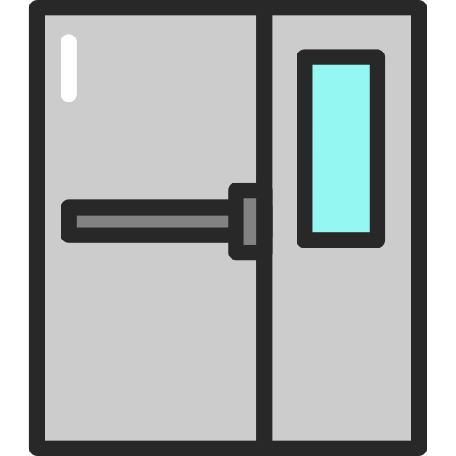 tür Generic Outline Color icon