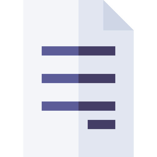 Файл Basic Straight Flat иконка