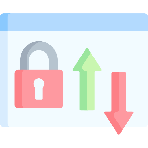 Encrypted data Special Flat icon