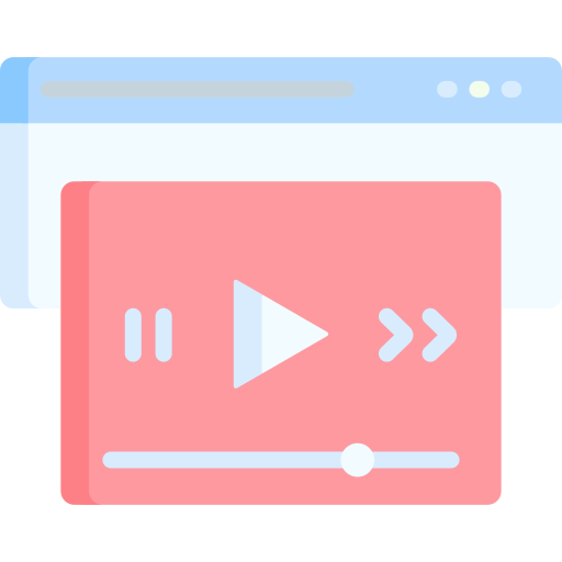 videoplayer Special Flat icon