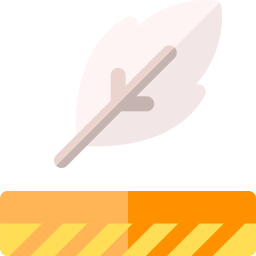 pluma Basic Rounded Flat icono