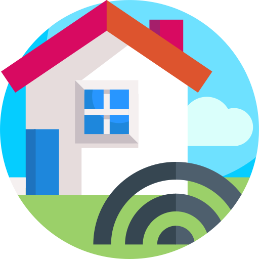Smart home Detailed Flat Circular Flat icon