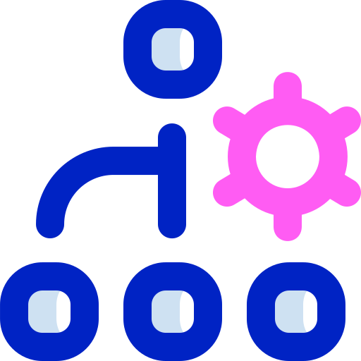 flujo de trabajo Super Basic Orbit Color icono
