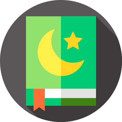 コーラン Flat Circular Flat icon