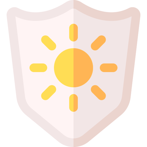 proteccion solar Basic Rounded Flat icono