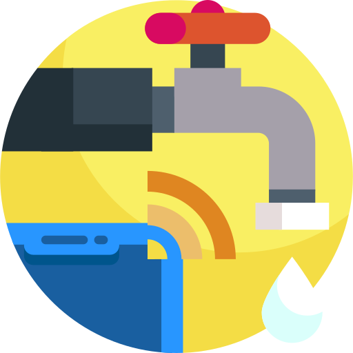 물 시스템 Detailed Flat Circular Flat icon