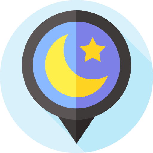 eid mubarak Flat Circular Flat ikona