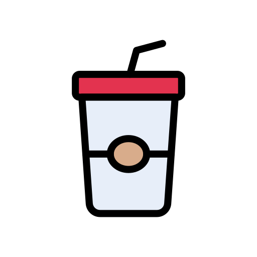 kaffeetasse Vector Stall Lineal Color icon