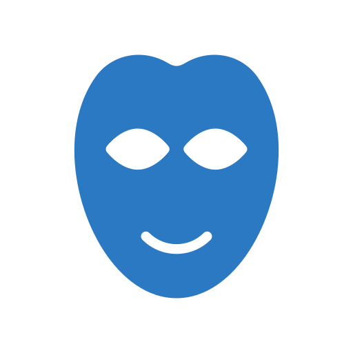 maski teatralne Generic Blue ikona