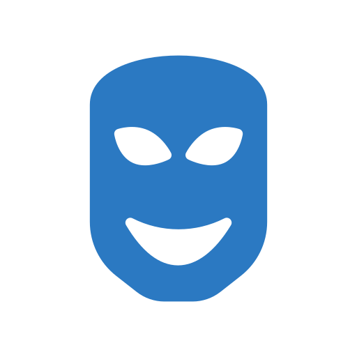 劇場用マスク Generic Blue icon