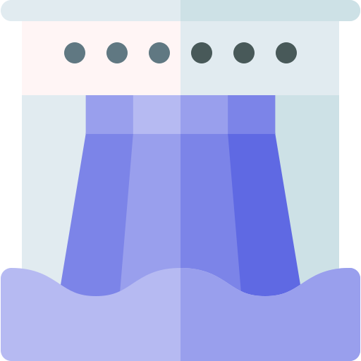 energía hidroeléctrica Basic Rounded Flat icono