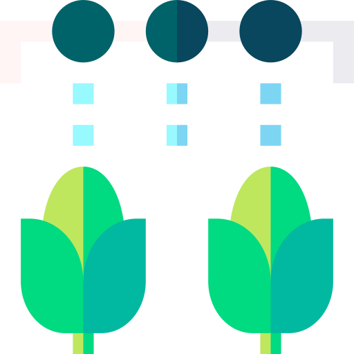 arrose les plantes Basic Straight Flat Icône