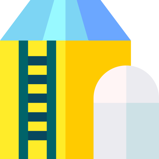 silo Basic Straight Flat icon