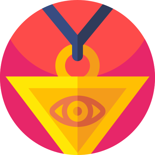 Amulet Geometric Flat Circular Flat icon