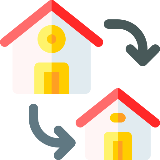 réduction des effectifs Basic Rounded Flat Icône