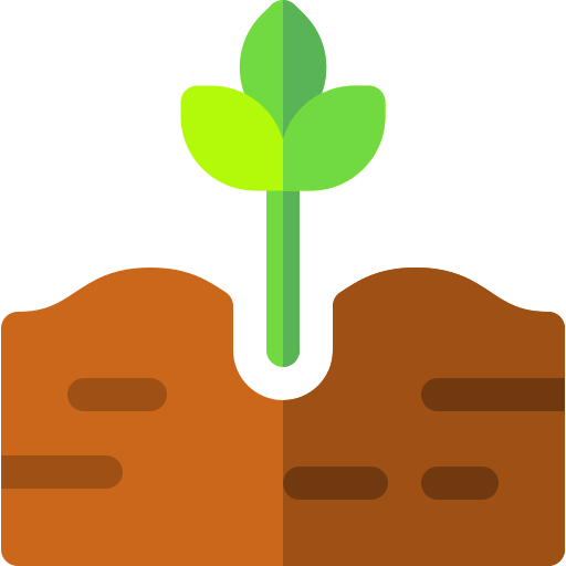 plantando Basic Rounded Flat icono