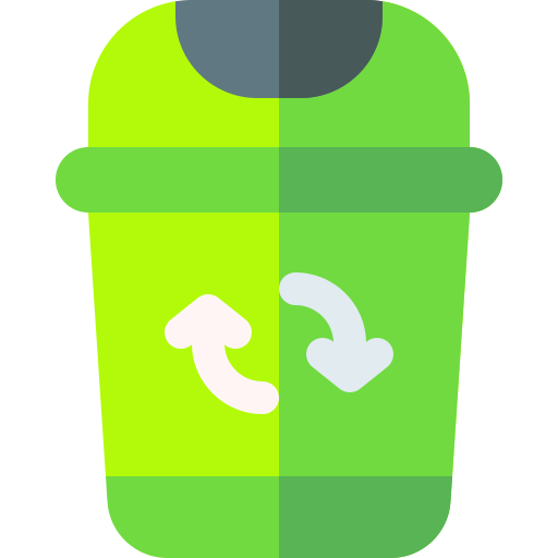 reciclaje Basic Rounded Flat icono