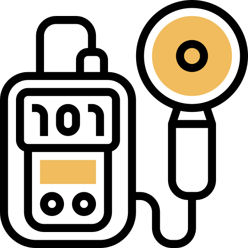 Light meter Meticulous Yellow shadow icon