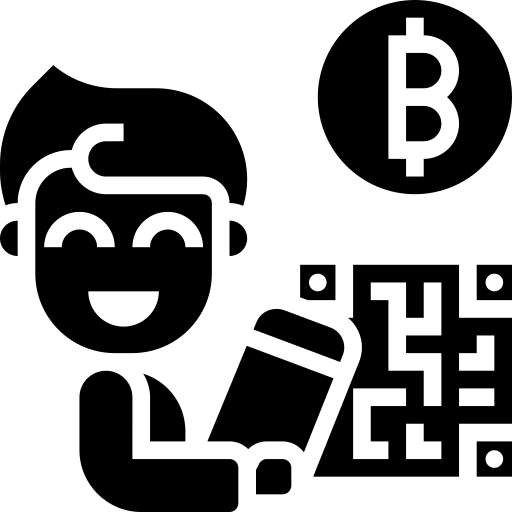 qr code Meticulous Glyph icona