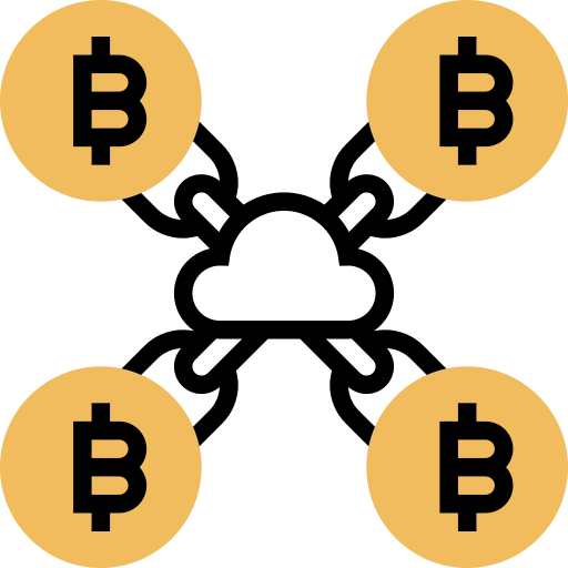 blockchain Meticulous Yellow shadow icono