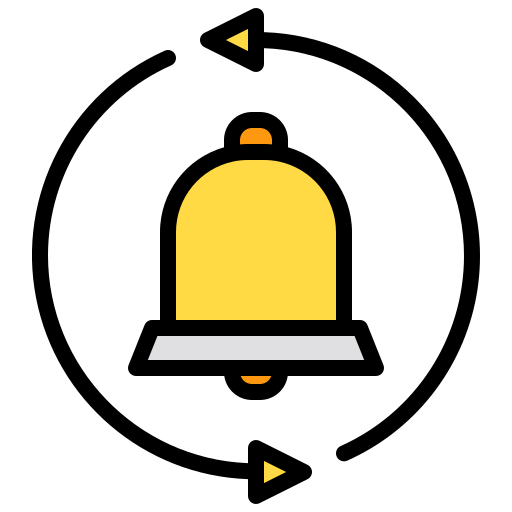 dzwonek xnimrodx Lineal Color ikona