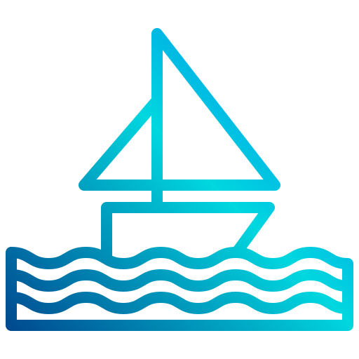 ボート xnimrodx Lineal Gradient icon
