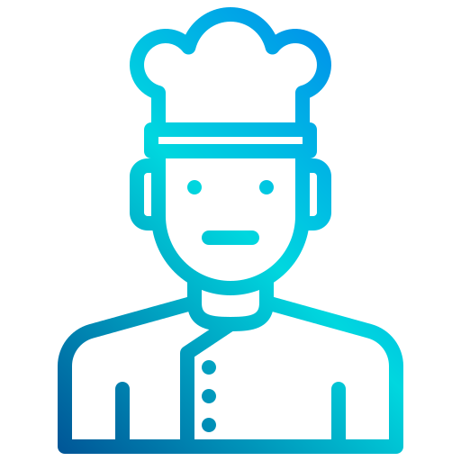 Chef xnimrodx Lineal Gradient icon
