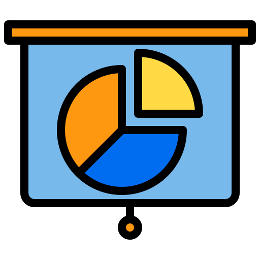 Pie chart xnimrodx Lineal Color icon