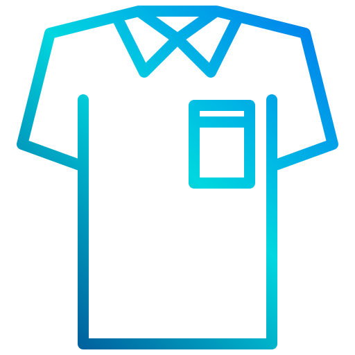 Polo shirt xnimrodx Lineal Gradient icon