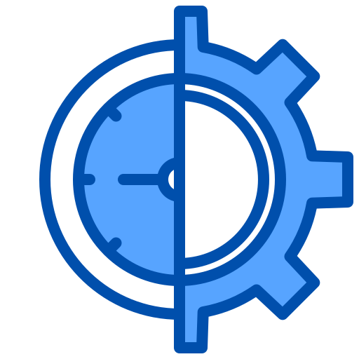 gestión del tiempo xnimrodx Blue icono