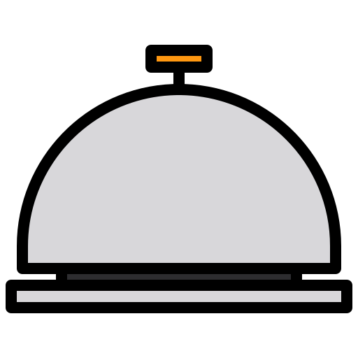 dzwonek biurkowy xnimrodx Lineal Color ikona