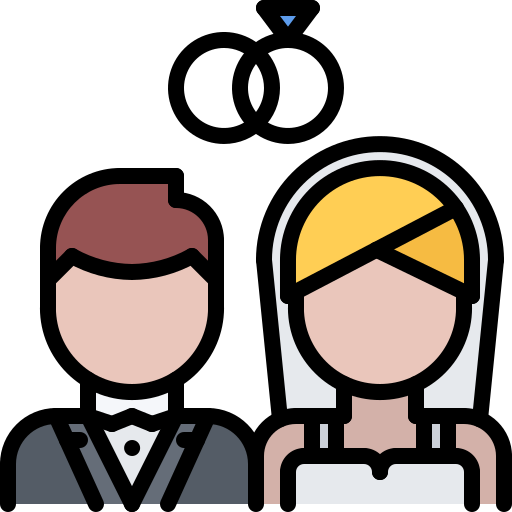Wedding Coloring Color icon