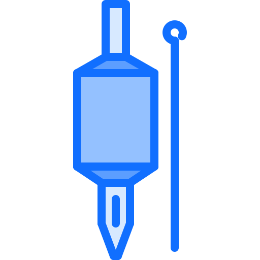 바늘 Coloring Blue icon